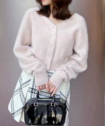 PRADA ファー付き カーディガン ボレロ 38 ポンチョ ショート PRADA ファー付き カーディガン ボレロ 38 ポンチョ ショート