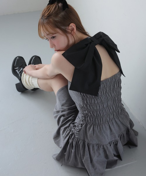 one after another NICE CLAUPアメスリリボンワンピース セール】【Mode Ribbon Collection】アメスリリボンワンピース