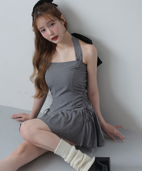 セール】【Mode Ribbon Collection】アメスリリボンワンピース