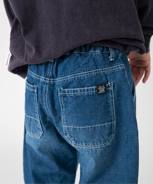 BREEZE（ブリーズ）の「LOVE DENIM（デニムパンツ・キッズ・ブルー/サックスブルー/ネイビー・90/100/110/120/130/140/150/160）」の18枚目の写真