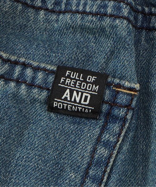 BREEZE（ブリーズ）の「LOVE DENIM（デニムパンツ・キッズ・ブルー/サックスブルー/ネイビー・90/100/110/120/130/140/150/160）」の12枚目の写真