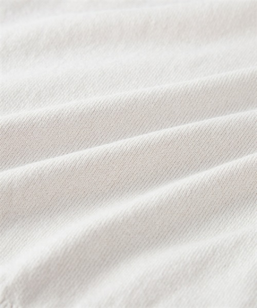 7days Life Styling（セブンデイズライフスタイリング）の「配色襟付きニット（乾燥機OK・ウォッシャブル・静電気防止・毛玉になりにくい・UVカット）<大きいサイズ有>（ニット/セーター・レディース・ベージュ系/ブラック系・3L/LL/L/M/S）」の14枚目の写真