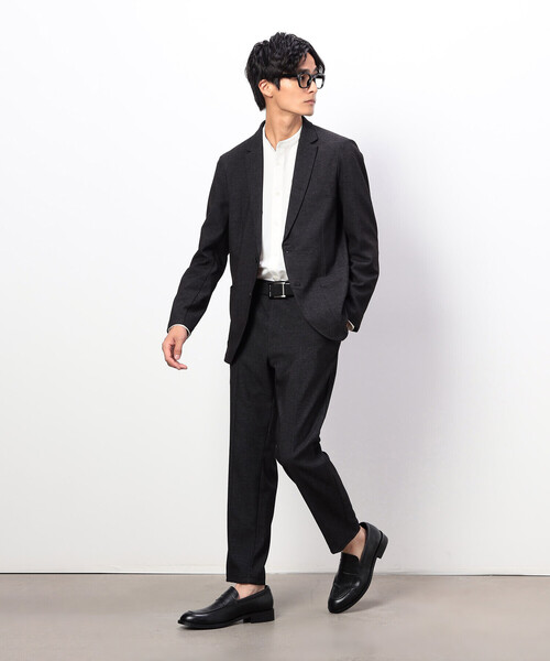 COMME CA ISM（コムサイズム）の「【セットアップ対応】デニムライクストレッチ テーラードジャケット（テーラードジャケット・メンズ・ブラック/ネイビー・SMALL/MEDIUM/LARGE）」の8枚目の写真