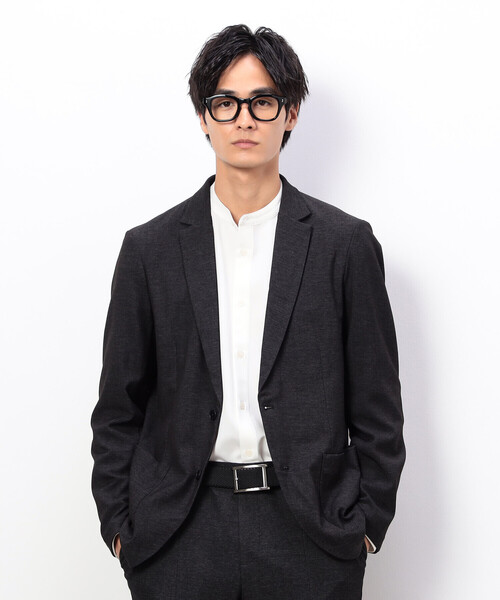 COMME CA ISM（コムサイズム）の「【セットアップ対応】デニムライクストレッチ テーラードジャケット（テーラードジャケット・メンズ・ブラック/ネイビー・SMALL/MEDIUM/LARGE）」の17枚目の写真