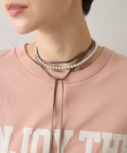 ウィムガゼット　Hoawシルクコードチョーカー Whim Gazette（ウィム ガゼット） チョーカー 「Hoaw.」シルクコード