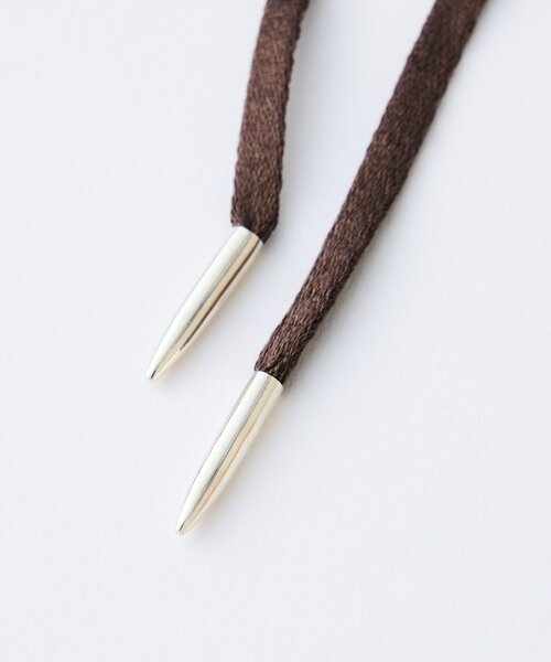 Whim Gazette（ウィムガゼット）の「【Hoaw.】シルクコードChorker（チョーカー・レディース・ブラック/ブラウン・FREE）」の9枚目の写真