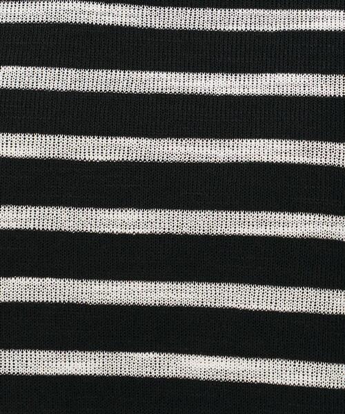 UNTITLED(アンタイトル)の「シアーボーダーカットソー(Tシャツ/カットソー・レディース・ホワイト系5/ブラック系2・02)」の11枚目の写真