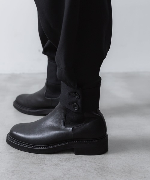 ato(アトウ)の「RECYCLE POLYESTER CUFFS PANTS(その他パンツ・メンズ・ブラック/トップグレー/ベージュ・44/48/46)」の12枚目の写真