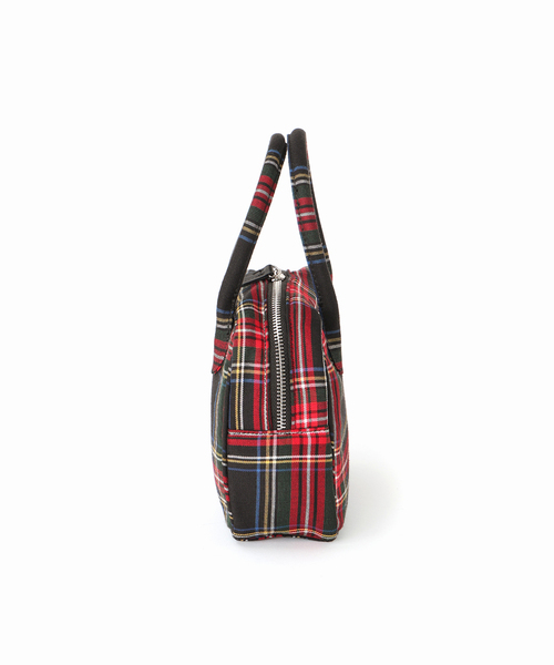 OUTDOOR PRODUCTS（アウトドアプロダクツ）の「2WAY CUBE BAG Plaid Pattern（クラッチバッグ・レディース・レッド・FREE）」の7枚目の写真