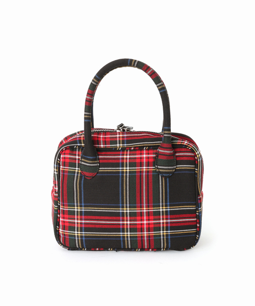 OUTDOOR PRODUCTS（アウトドアプロダクツ）の「2WAY CUBE BAG Plaid Pattern（クラッチバッグ・レディース・レッド・FREE）」の8枚目の写真