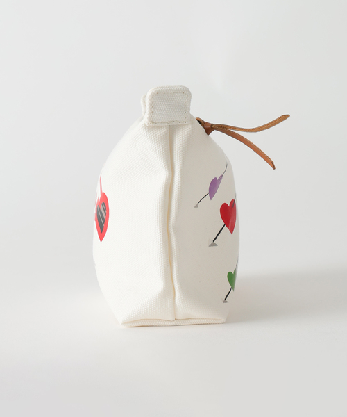 SLOBE IENA(スローブイエナ)の「aki ishibashi ミドルポーチ(ポーチ・レディース・ブルー/ホワイト・FREE)」の8枚目の写真