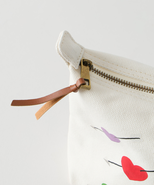 SLOBE IENA(スローブイエナ)の「aki ishibashi ミドルポーチ(ポーチ・レディース・ブルー/ホワイト・FREE)」の9枚目の写真