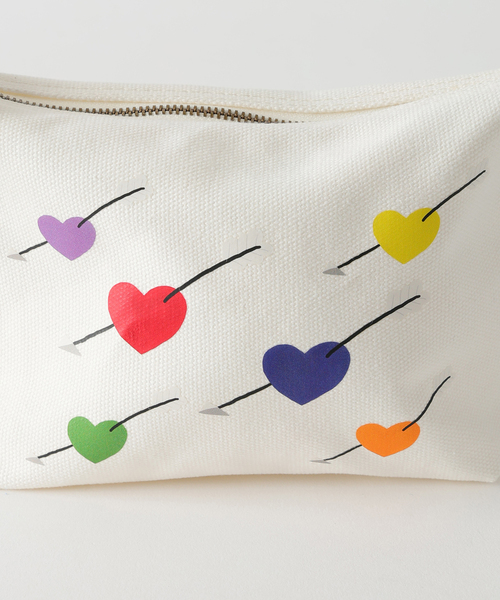 SLOBE IENA(スローブイエナ)の「aki ishibashi ミドルポーチ(ポーチ・レディース・ブルー/ホワイト・FREE)」の11枚目の写真