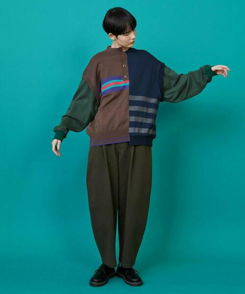 FRAPBOIS（フラボア）の「メタフォー カットソー（Tシャツ/カットソー・レディース・ブラウン系その他/ブルー系その他・1/2）」の7枚目の写真