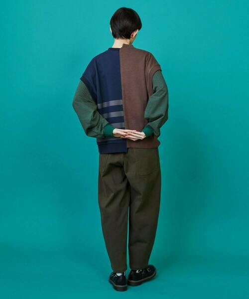 FRAPBOIS（フラボア）の「メタフォー カットソー（Tシャツ/カットソー・レディース・ブラウン系その他/ブルー系その他・1/2）」の9枚目の写真