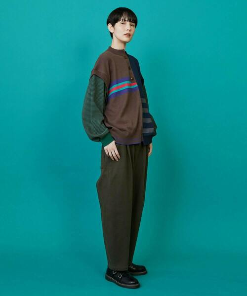 FRAPBOIS（フラボア）の「メタフォー カットソー（Tシャツ/カットソー・レディース・ブラウン系その他/ブルー系その他・1/2）」の10枚目の写真