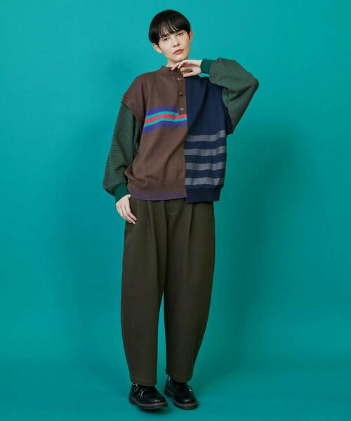 FRAPBOIS（フラボア）の「メタフォー カットソー（Tシャツ/カットソー・レディース・ブラウン系その他/ブルー系その他・1/2）」の11枚目の写真