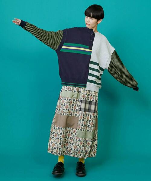 FRAPBOIS（フラボア）の「メタフォー カットソー（Tシャツ/カットソー・レディース・ブラウン系その他/ブルー系その他・1/2）」の16枚目の写真