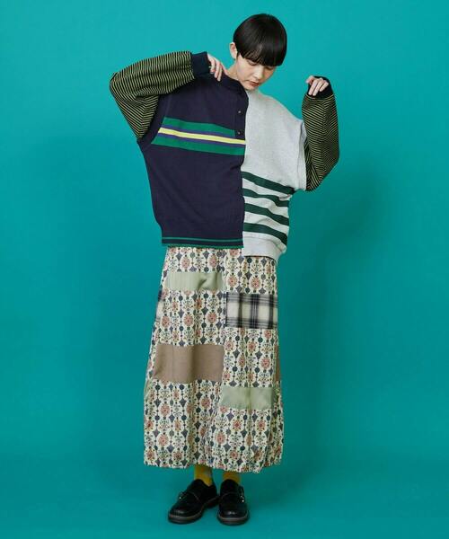 FRAPBOIS（フラボア）の「メタフォー カットソー（Tシャツ/カットソー・レディース・ブラウン系その他/ブルー系その他・1/2）」の18枚目の写真