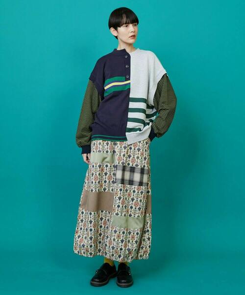 FRAPBOIS（フラボア）の「メタフォー カットソー（Tシャツ/カットソー・レディース・ブラウン系その他/ブルー系その他・1/2）」の19枚目の写真