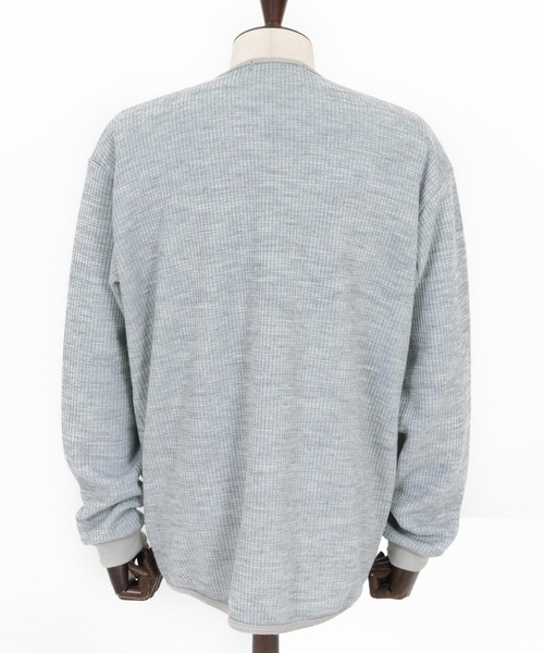 CAMBIO（カンビオ）の「mcg3694- ウール混ビッグワッフルカーディガン(CAM-7290)（カーディガン/ボレロ・メンズ・ブラック/杢グレー/マスタード・M/L）」の19枚目の写真