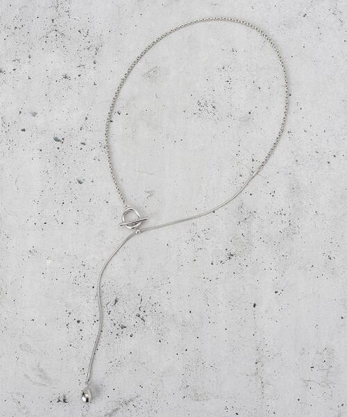 THE SHOP TK （ザ ショップ ティーケー ）の「ラリエットネックレス（ネックレス・レディース・ゴールド/シルバー・00）」の6枚目の写真