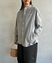 ブラウス シャツ ウィメンズ ウールフランネル ボタンシャツ / 235053 334B レディース ジャケット風シャツブラウス《長袖》 (WBL23114-33) | ANCHOR
