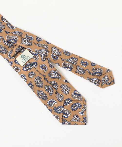 LUIGI BORRELLI / シルク ペイズリー柄 ネクタイ 25AW（ネクタイ