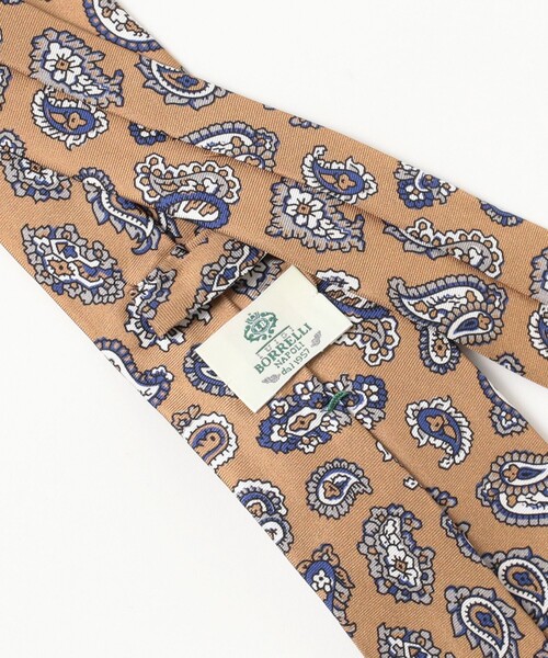 LUIGI BORRELLI / シルク ペイズリー柄 ネクタイ 25AW（ネクタイ