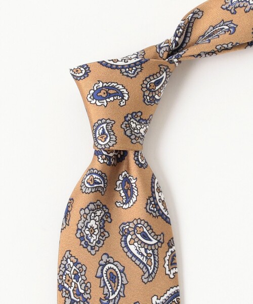 LUIGI BORRELLI / シルク ペイズリー柄 ネクタイ 25AW（ネクタイ