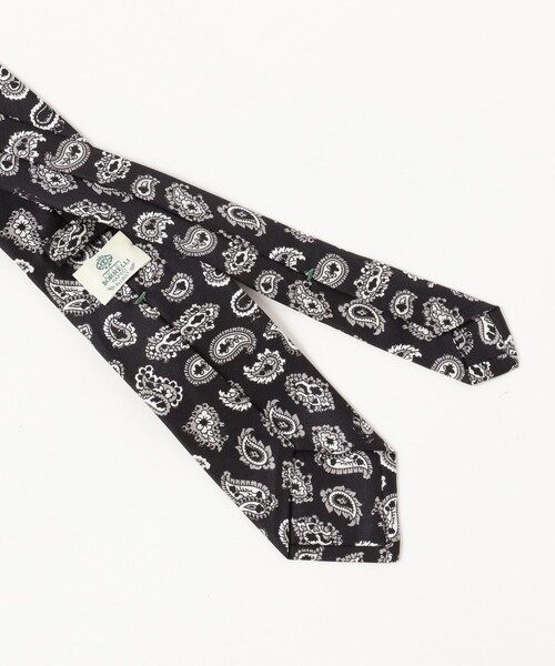 LUIGI BORRELLI / シルク ペイズリー柄 ネクタイ 25AW（ネクタイ