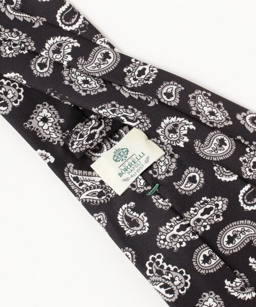 LUIGI BORRELLI / シルク ペイズリー柄 ネクタイ 25AW（ネクタイ