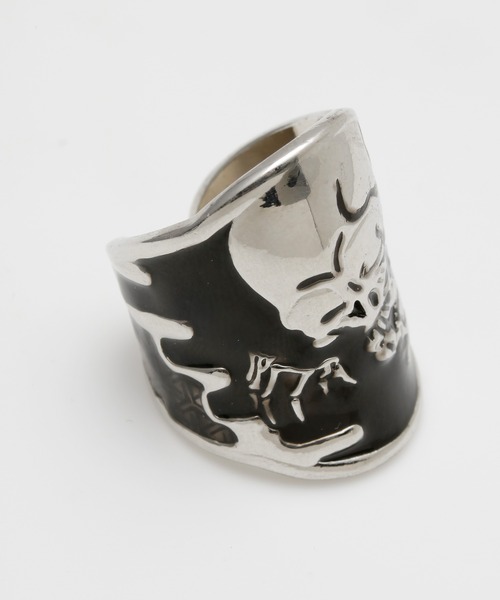 カヤ（カヤ）の「【カヤ】浮世色リング（リング・レディース・ブラック/ブルー/ピンク・FREE）」の4枚目の写真