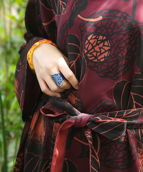 カヤ（カヤ）の「【カヤ】浮世色リング（リング・レディース・ブラック/ブルー/ピンク・FREE）」の9枚目の写真