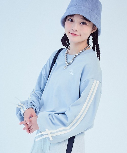 CHANEL プルアップ黒水色トレーナー セール】【chum】えらべるデザインアソート クロップド丈 ミニ裏毛