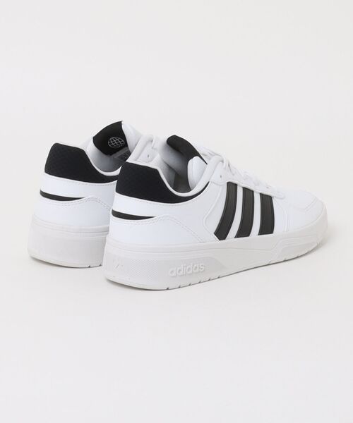 adidas(アディダス)の「《adidas》COURTBEAT M(スニーカー・メンズ・ホワイト×ブラック/ブラック×ホワイト・28.0cm/27.5cm/27.0cm/26.5cm/26.0cm/25.5cm)」の3枚目の写真