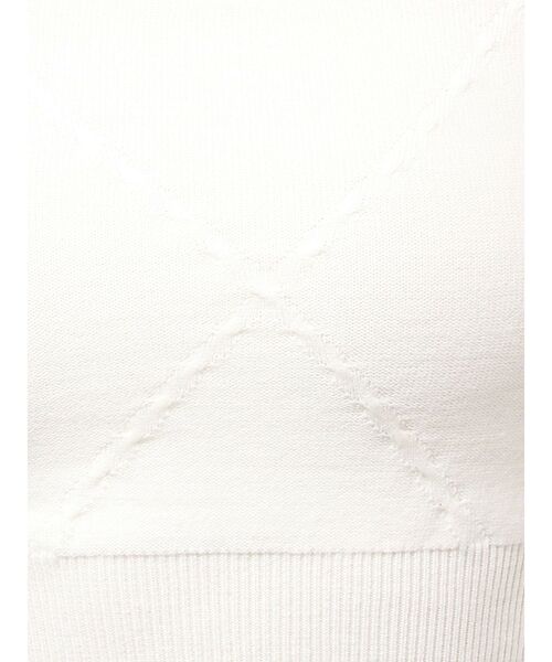 EATME（イートミー）の「【SETUP着用可】クロスケーブルニットTOP（ニット/セーター・レディース・オレンジ/オフホワイト/グレー/ブラック・FREE）」の17枚目の写真