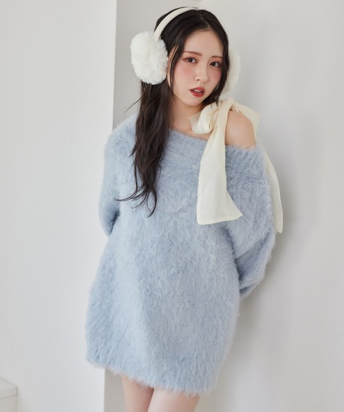 肩リボンキャミソール/取り外し可能（キャミソール）｜one after