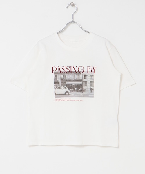 SENSE OF PLACE by URBAN RESEARCH（センスオブプレイスバイアーバンリサーチ）の「アソートフォトTシャツ(半袖)（Tシャツ/カットソー・レディース・チャコールグレー/オフホワイト/ライトベージュ・ONE）」の12枚目の写真