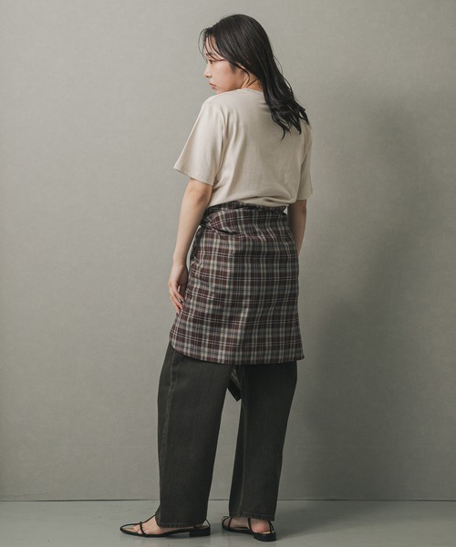 SENSE OF PLACE by URBAN RESEARCH（センスオブプレイスバイアーバンリサーチ）の「アソートフォトTシャツ(半袖)（Tシャツ/カットソー・レディース・チャコールグレー/オフホワイト/ライトベージュ・ONE）」の16枚目の写真