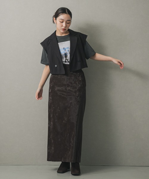 SENSE OF PLACE by URBAN RESEARCH（センスオブプレイスバイアーバンリサーチ）の「アソートフォトTシャツ(半袖)（Tシャツ/カットソー・レディース・チャコールグレー/オフホワイト/ライトベージュ・ONE）」の10枚目の写真