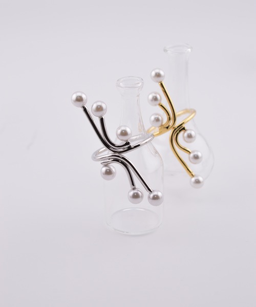 BROTHERHOOD(ブラザーフッド)の「【earyear】Pearl Stem Ring(リング・レディース・シルバー・FREE)」の10枚目の写真