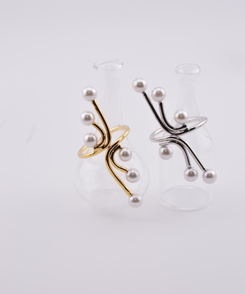 BROTHERHOOD(ブラザーフッド)の「【earyear】Pearl Stem Ring(リング・レディース・シルバー・FREE)」の11枚目の写真