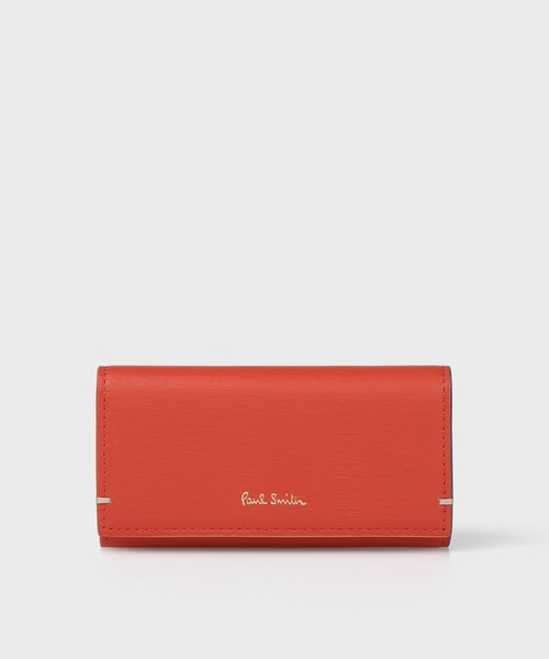 付属品完備❗️新品未使用✨ポールスミス　4連キーケース　コードバン　赤茶ボルドー色 楽天市場】Paul Smith ポールスミス L字ファスナー小銭入れ付き