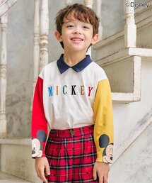 Disney | ディズニーキャラクター衿付きＴシャツ(Tシャツ/カットソー)