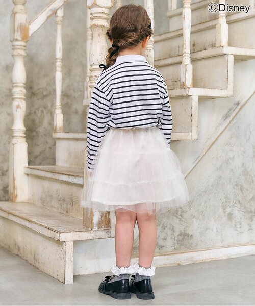 Disney（ディズニー）の「ディズニーキャラクター衿付きＴシャツ（Tシャツ/カットソー・キッズ・レインボー/その他2・120/100/90/80/110/130）」の4枚目の写真