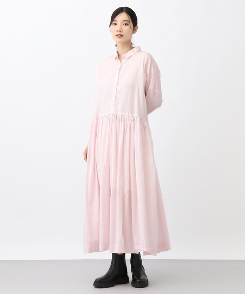 リニューアル後商品♪ワンピース⭐︎素材ご確認を セール】《natural by clip》60L製品染めワンピース[プチサイズあり