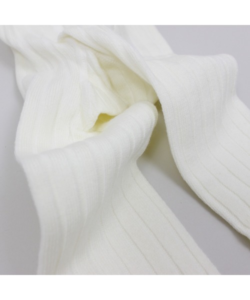 maarook(マルーク)の「リブタイツ(タイツ/ストッキング・キッズ・ネイビー/パープル/ホワイト/エンジ・S/XL/L/M)」の13枚目の写真