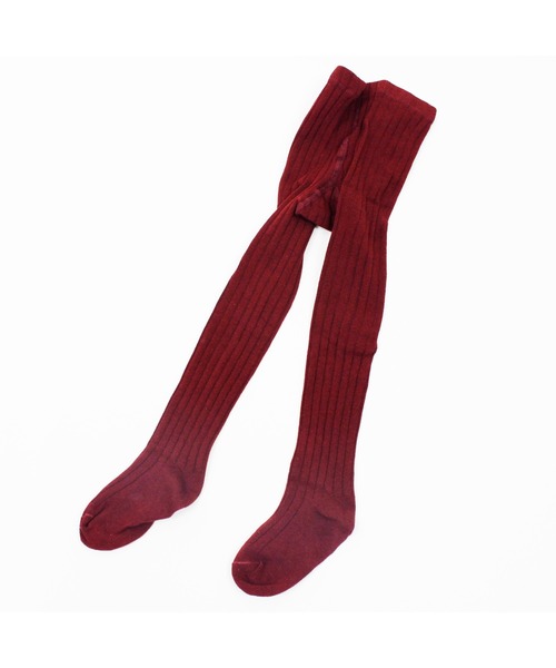 maarook(マルーク)の「リブタイツ(タイツ/ストッキング・キッズ・ネイビー/パープル/ホワイト/エンジ・S/XL/L/M)」の14枚目の写真