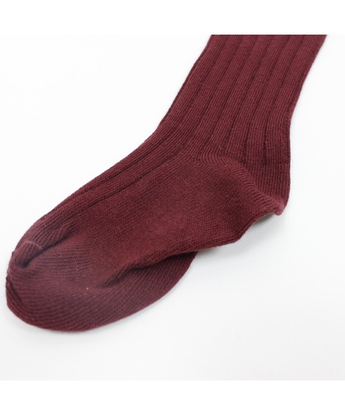 maarook(マルーク)の「リブタイツ(タイツ/ストッキング・キッズ・ネイビー/パープル/ホワイト/エンジ・S/XL/L/M)」の15枚目の写真